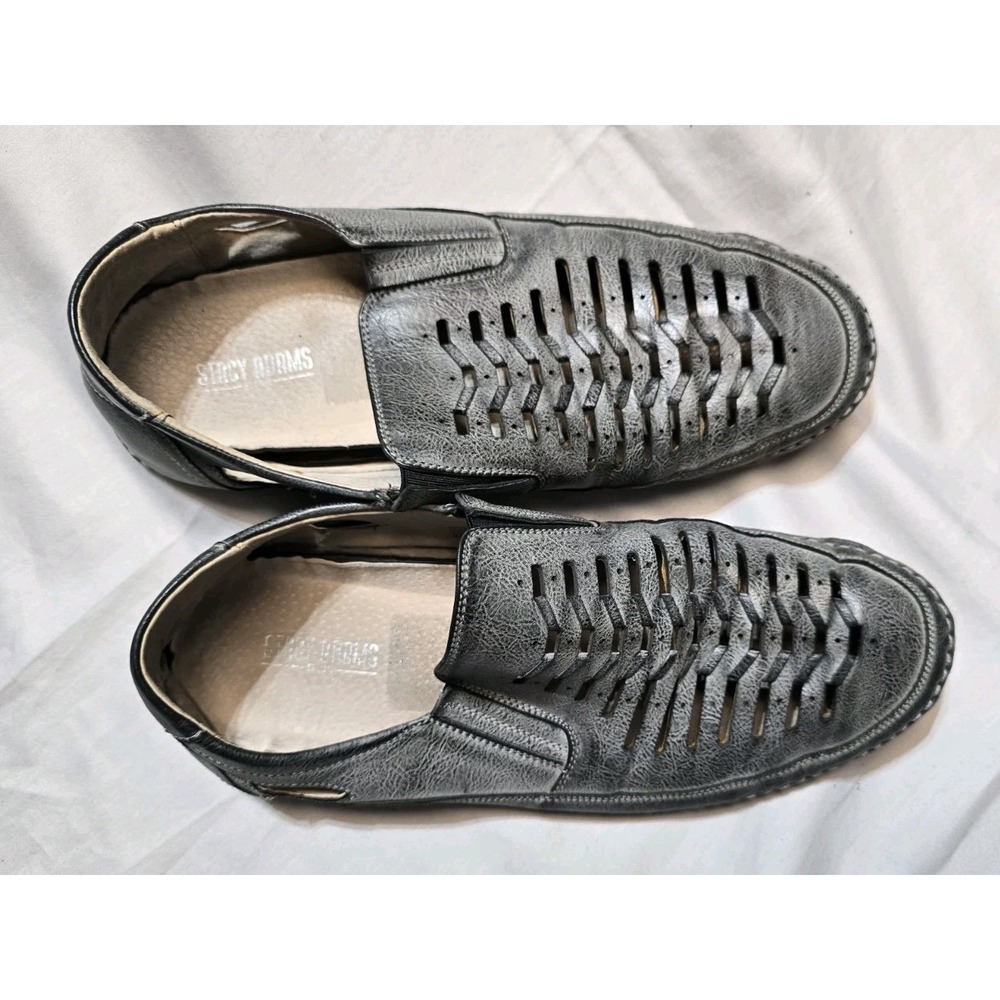Stacy Adams Men's, Ibiza Slip-On Gray 11.5 Mocasines
